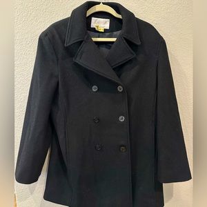 Classy and elegant wool pea coat